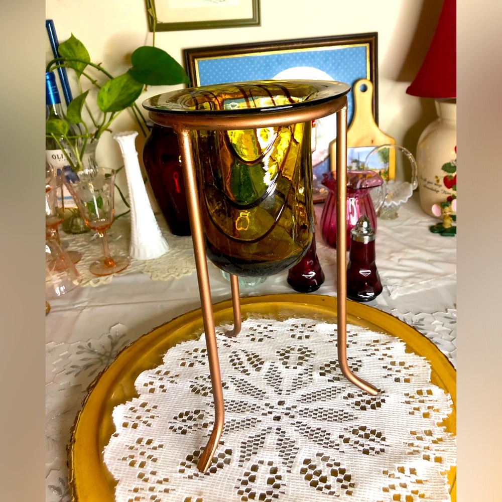 Candle holder w/ stand